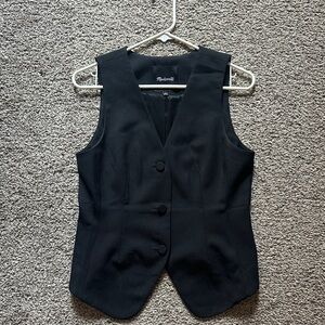 Madewell Classic Black Vest